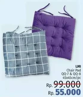 Promo Harga LMI Chair Pad  - LotteMart