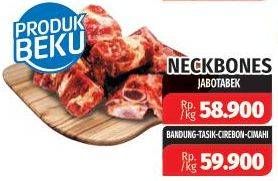 Promo Harga Neck Bones  - Lotte Grosir