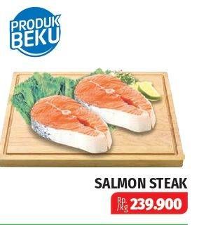 Promo Harga Salmon Steak  - Lotte Grosir