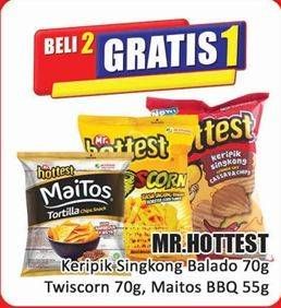 Promo Harga Mr Hottest Twistcorn/Maitatos/Keripik Singkong  - Hari Hari