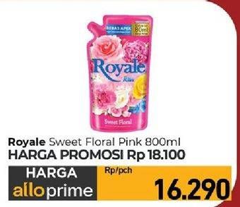 Promo Harga So Klin Royale Parfum Collection Sweet Floral 800 ml - Carrefour