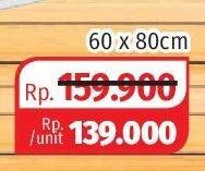 Promo Harga CHOICE L White Board 60 X 80 Cm  - Lotte Grosir