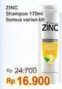 Promo Harga ZINC Shampoo All Variants 170 ml - Indomaret