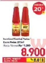 Promo Harga INDOFOOD Sambal Pedas 275 ml - Carrefour