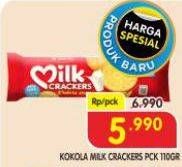 Promo Harga Kokola Milk Crackers 110 gr - Superindo