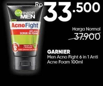 Promo Harga GARNIER MEN Acno Fight Facial Foam 100 ml - Guardian