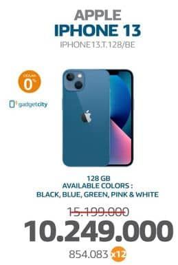 Promo Harga Apple iPhone 13 128 GB  - Electronic City