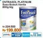 Promo Harga Entrasol Platinum Vanilla 800 gr - Indomaret