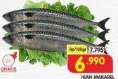 Promo Harga Ikan Makarel per 100 gr - Superindo