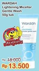 Promo Harga WARDAH Lightening Micellar Gentle Wash 50 gr - Indomaret
