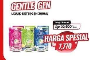 Promo Harga Gentle Gen Deterjen 360 ml - Carrefour