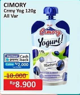 Promo Harga Cimory Squeeze Yogurt All Variants 120 gr - Alfamart