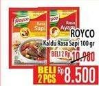 Promo Harga ROYCO Penyedap Rasa Sapi 100 gr - Hypermart