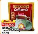 Promo Harga Indocafe Coffeemix 3in1 per 30 sachet 20 gr - Alfamart