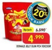 Promo Harga Donald Jelly Gum per 10 pcs 25 gr - Superindo