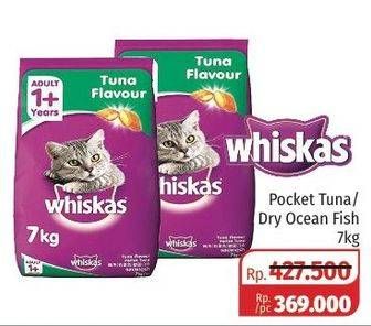 Promo Harga WHISKAS Makanan Kucing Tuna, Dry 7 kg - Lotte Grosir