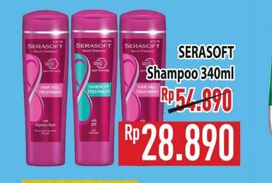 Promo Harga Serasoft Shampoo 340 ml - Hypermart