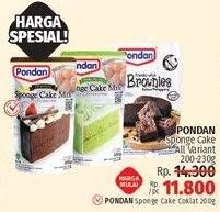 Promo Harga Pondan Sponge Cake Mix All Variants 200 gr - LotteMart