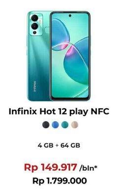Promo Harga Infinix  Hot 12 Play NFC  - Erafone