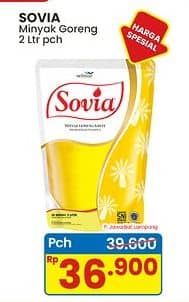 Promo Harga Sovia Minyak Goreng 2000 ml - Indomaret