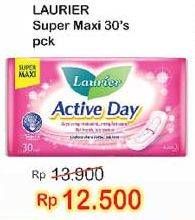 Promo Harga Laurier Active Day Super Maxi NonWing 30 pcs - Indomaret