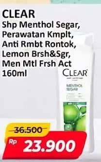 Promo Harga Clear Shampoo  - Alfamart