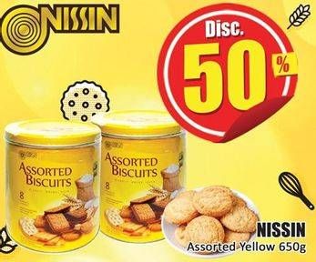 Promo Harga Nissin Assorted Biscuits 650 gr - Hari Hari