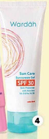 Promo Harga WARDAH Sunscreen Gel SPF 30 40 ml - Guardian