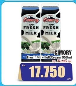 Promo Harga Cimory Fresh Milk Full Cream 950 ml - Hari Hari