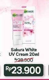 Promo Harga GARNIER Sakura White Cream UV 20 ml - Alfamart