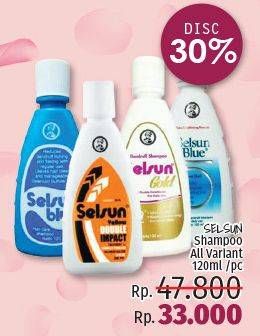 Promo Harga SELSUN Shampoo All Variants 120 ml - LotteMart