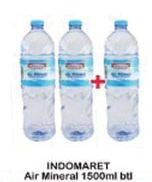 Promo Harga INDOMARET Air Mineral 1500 ml - Indomaret