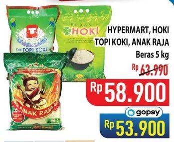 Promo Harga Hypermart/Hoki/Topi Koki/Anak Raja Beras  - Hypermart