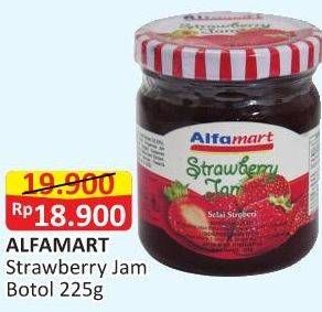 Promo Harga ALFAMART Selai Strawberry 225 gr - Alfamart