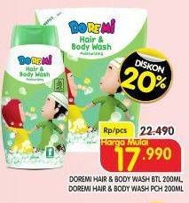 Promo Harga Doremi Hair & Body Wash  - Superindo
