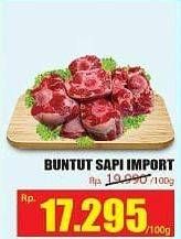 Promo Harga Oxtail Sapi Import per 100 gr - Hari Hari