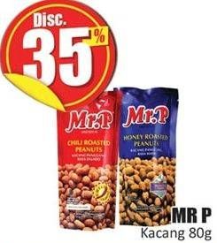 Promo Harga MR.P Peanuts 80 gr - Hari Hari