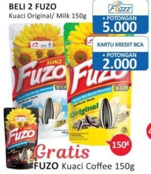 Promo Harga FUZO Kuaci Original, Milk 150 gr - Alfamidi