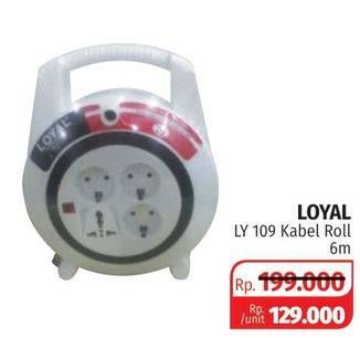 Promo Harga LOYAL Cable Roll LY109  - Lotte Grosir
