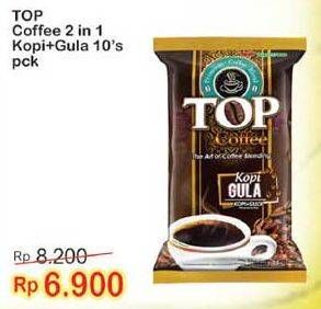 Promo Harga Top Coffee Kopi 10 pcs - Indomaret