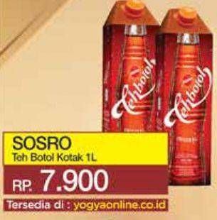 Promo Harga Sosro Teh Botol 1000 ml - Yogya