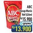 Promo Harga ABC Kecap Manis 520 ml - Hypermart