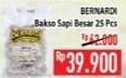 Promo Harga BERNARDI Bakso Sapi Besar 25 pcs - Hypermart