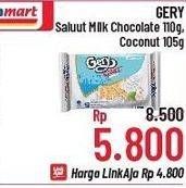 Promo Harga GERY Malkist Milk Coconut, Chocolate 110 gr - Alfamidi