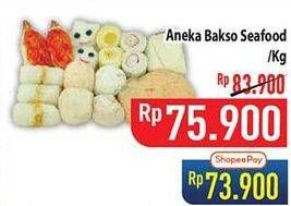 Promo Harga Aneka Bakso Seafood  - Hypermart