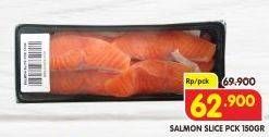 Promo Harga Salmon Fillet Slice 150 gr - Superindo