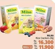 Promo Harga MILNA Rice Crackers 5 pcs - LotteMart