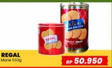 Promo Harga Regal Marie 550 gr - Yogya