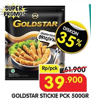Goldstar Nugget Stickie