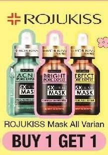 Promo Harga ROJUKISS Pore Expert 5X Serum Mask All Variants 25 ml - Alfamart